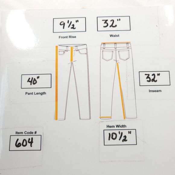 Ariat Straight Leg Button Zip Medium Wash Denim Jeans Womens Size 32R Blue - Picture 8 of 8